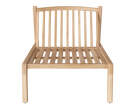 Zahradní křeslo Patio, untreated solid teak