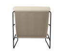 Křeslo Desert 1-Seater, black/off-white
