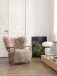 Křeslo Wulff ATD2, oak/sheepskin Honey
