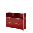 Komoda USM Haller M64, ruby red