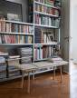lavice Georg Bench, linen / oak