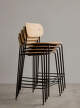 Barová židle Co Counter Chair Low, natural oak