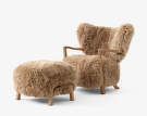 Křeslo Wulff ATD2, oaksheepskin Honey-2