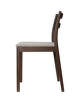 Jídelní židle Boda Rugged Bouclé, dark stained beech/natural
