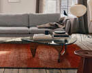 Konferenční stolek Coffee Table, natural walnut