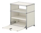 Noční stolek USM Haller M55, pure white