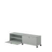 Komoda na kolečkách USM Haller M61, light grey