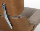 Křeslo Eames Lounge Chair Cherry, Leather Natural F78 dark sand