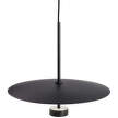 Závěsná lampa Reflection Ø40, black lacquered aluminium