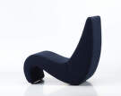 Křeslo Amoebe, dark blue