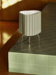 Stolní lampa Canelé, almond green