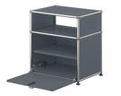 Noční stolek USM Haller M55, mid-grey
