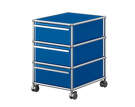 Zásuvkový kontejner na kolečkách USM Haller M26, gentian blue