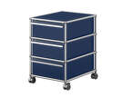 Zásuvkový kontejner na kolečkách USM Haller M26, steel blue