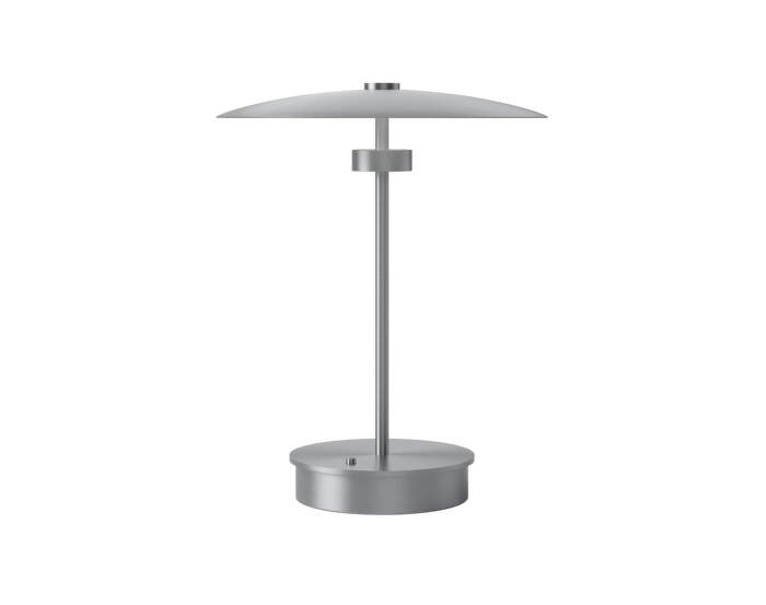 Přenosná lampa Reflection, matt brushed aluminium