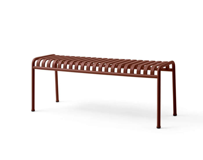 Zahradní lavice Palissade Bench, iron red