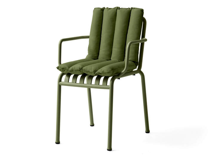 Prošívaný podsedák Palissade Chair and Armchair Soft Quilted Cushion, olive