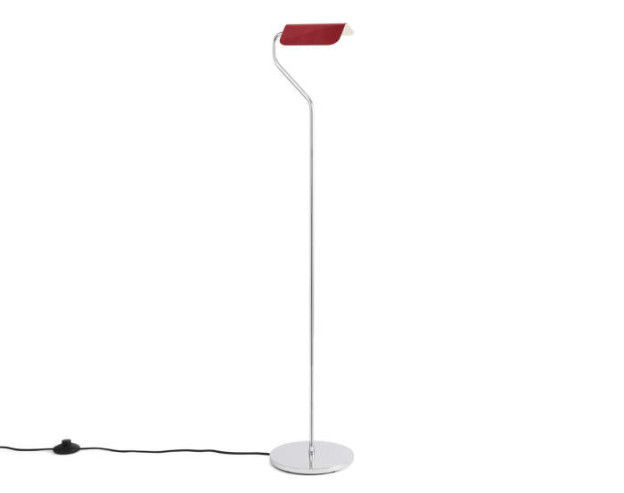 Stojací lampa Apex, maroon red