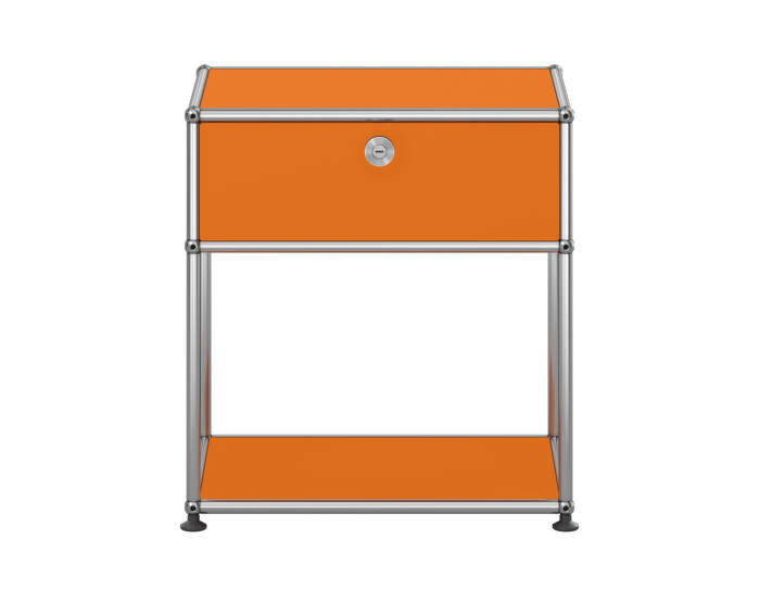 Noční stolek USM Haller M54, pure orange