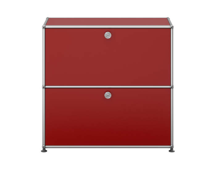 Komoda USM Haller S2, ruby red