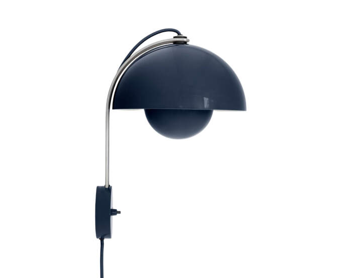 Nástěnná lampa Flowerpot VP8, steel blue