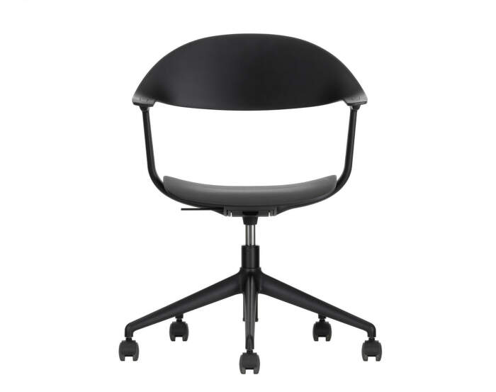 Kancelářská židle Mynt Plastic s kolečky, black