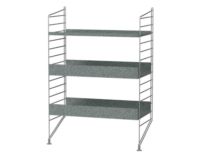Venkovní policová sestava String Outdoor B, galvanized