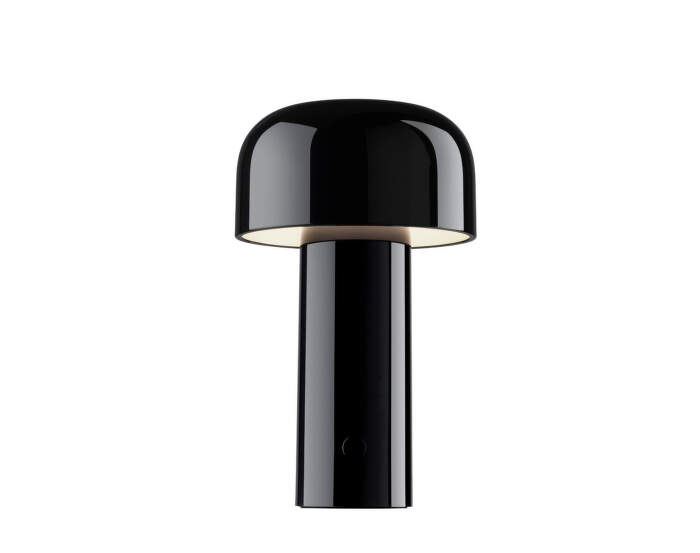 Přenosná lampa Bellhop, glossy black