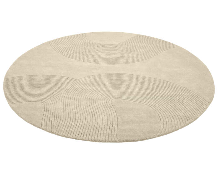 Koberec Zen Round Ø300 cm, creme