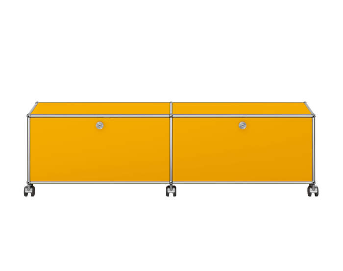 Komoda na kolečkách USM Haller M61, golden yellow