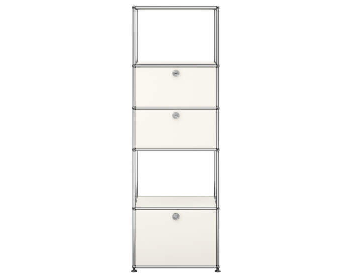 Policová sestava USM Haller M52, pure white