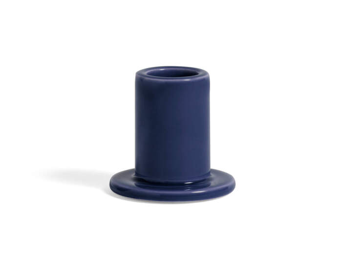 Svícen Tube Small, midnight blue