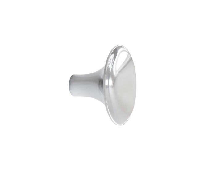 Věšák HiHat Knob Mini 2 ks, chrome