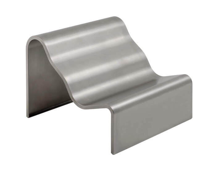 Lavice Dream View 100 cm, brushed steel