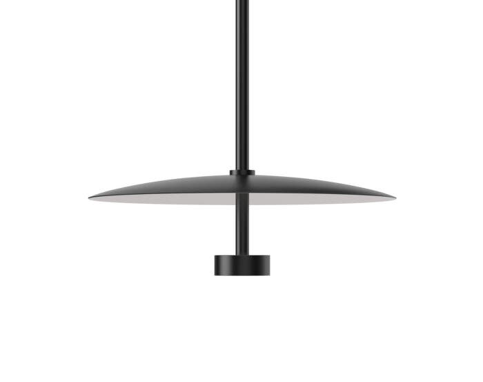 Závěsná lampa Reflection Ø24, black lacquered aluminium
