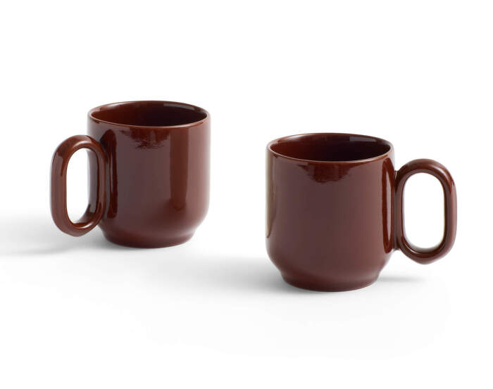 Hrnek Barro set 2ks, burgundy