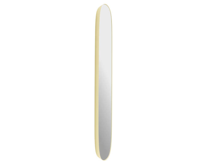 Zrcadlo Framed Mirror 118 cm, light yellow/clear
