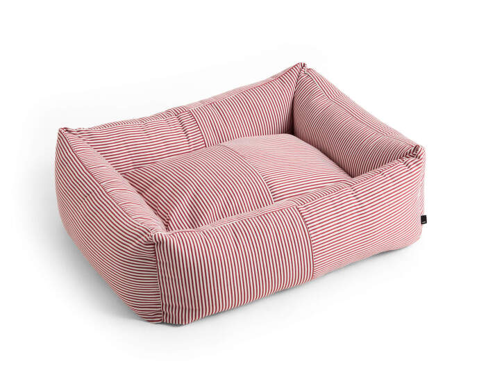 Psí pelíšek Dogs Bed M, red and white stripe