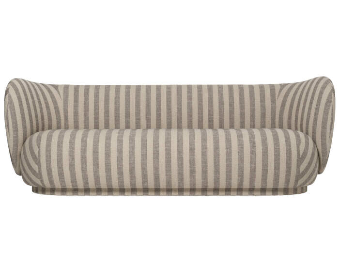 Sofa Rico 3, Louisiana sand / off-white