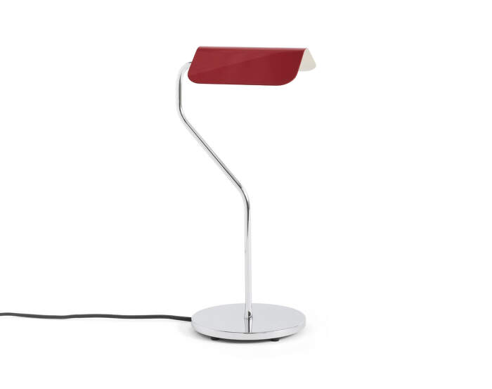 Stolní lampa Apex, maroon red
