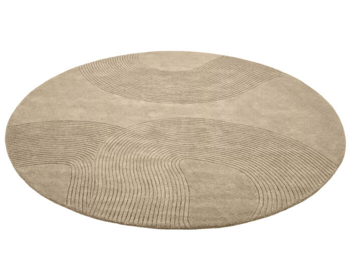 Koberec Zen Round Ø300 cm, beige