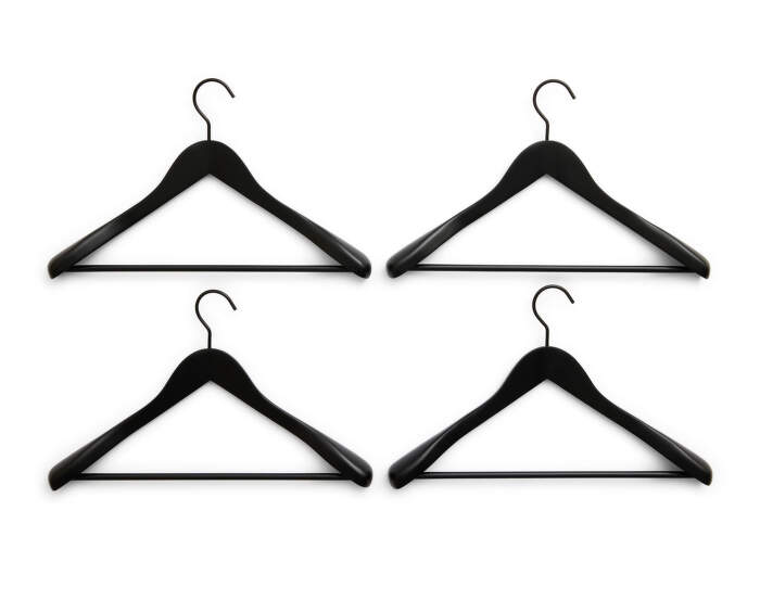 Ramínka Smooth Wide with Bar set 4ks, black