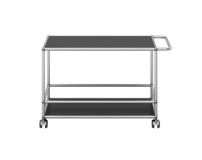 Servírovací vozík USM Haller, graphite black