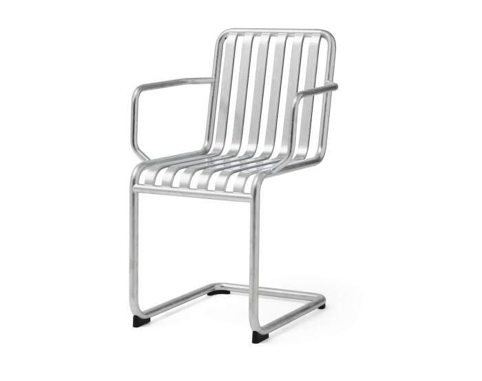 Židle Palissade Cantilever s područkami,, galvanised
