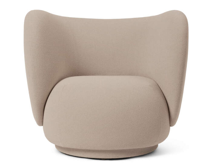 Lounge chair Rico Grain, cashmere