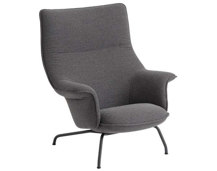 Křeslo Doze Lounge Chair, ocean 80  anthracite black