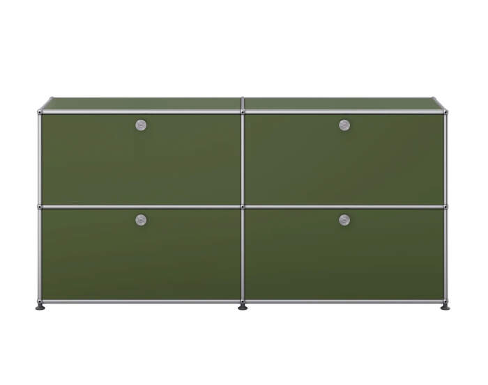 Komoda USM Haller E2, olive green