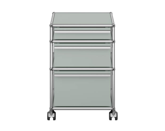 Zásuvkový kontejner na kolečkách USM Haller M63, light grey