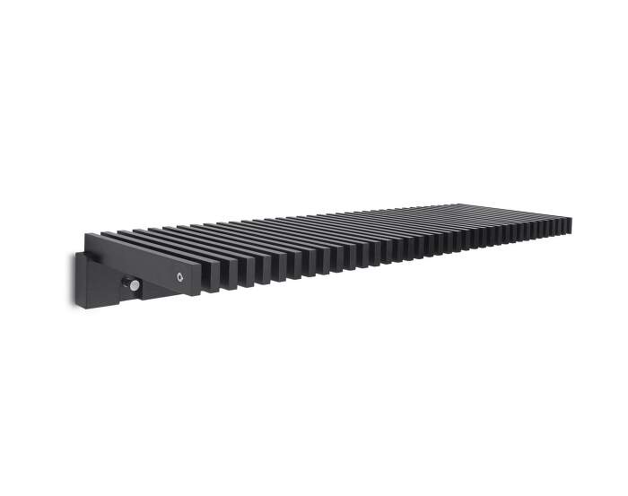 vesak Cutter Wardrobe, black oak