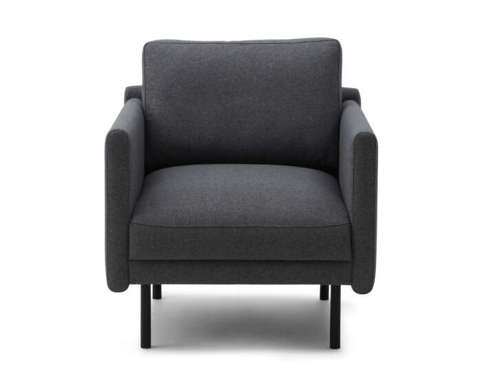 Křeslo Rar Armchair, dark grey